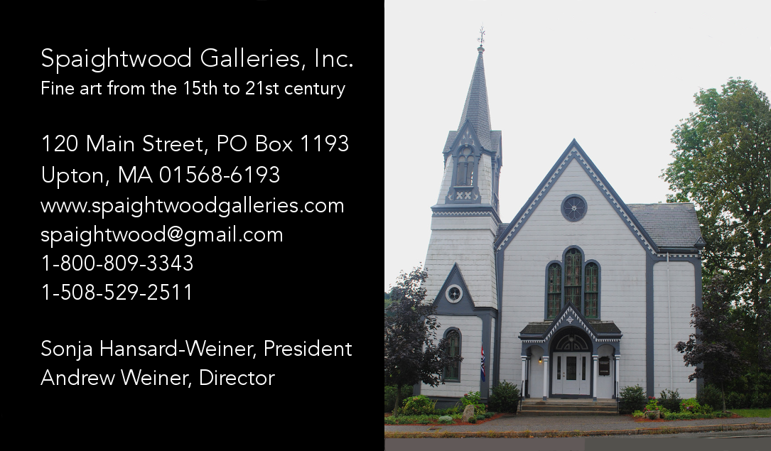 Welcome to Spaightwood Galleries, Inc.